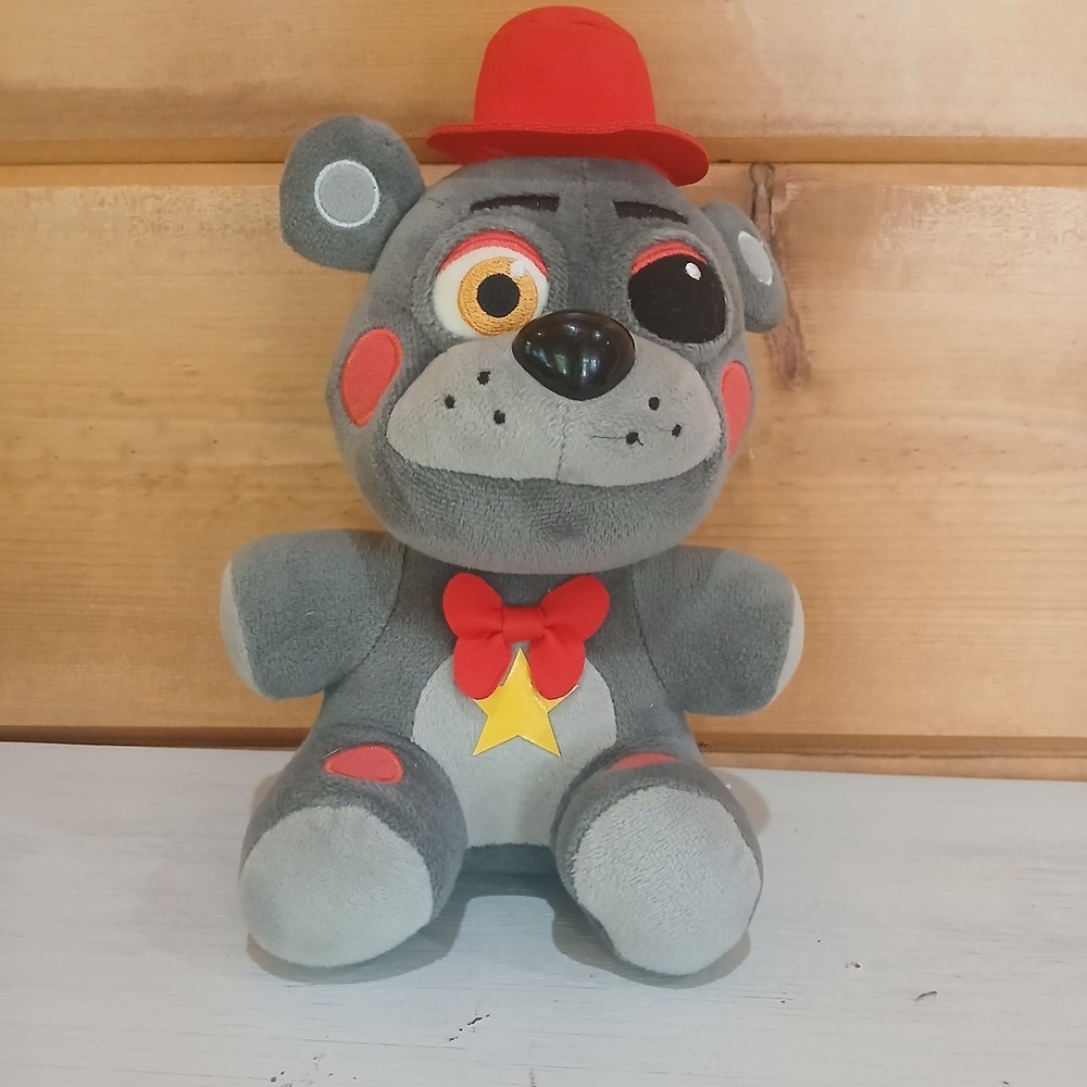 Funko Five Nights At Freddy's FNAF Gray Lefty Pizza Simulator 8" Plush 2021 D42